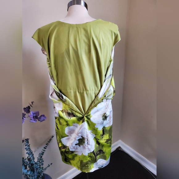 JONES NEW YORK large flower dress size 6 - Picture 6 of 8
